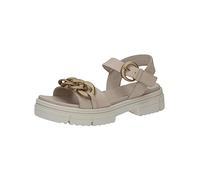 CAPRICE 9-9-28708-20, Sandalo con Tacco Donna, Beige Nappa 9 28708 20 402, 39 EU