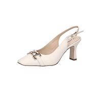 CAPRICE 9-9-29626-20, Decolleté Sling Donna, Bianco (Nappa Offwhite), 39 EU