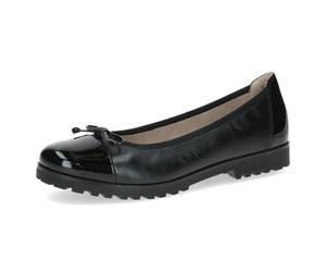 CAPRICE Ballerina da Donna 9-22150-45, Nappa Nera, 39 EU