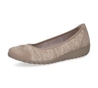 CAPRICE Ballerine da Donna Basse, Marrone (Mud Comb), 39 EU