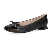 CAPRICE Ballerine da Donna con Tacco, Nero (Black Comb), 38 EU