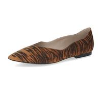 CAPRICE Ballerine da Donna in Pelle, Arancione (Orange Tiger), 40 EU