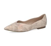 CAPRICE Ballerine da Donna in Pelle, Bianco (Offwhite Multi), 38 EU