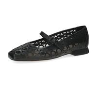 CAPRICE Ballerine da Donna in Pelle, Nero (Black Comb), 38 EU