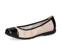 CAPRICE Ballerine da Donna in Vernice Basse, Beige (Beige Comb), 38 EU