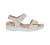 Caprice - Beige Casual Sandali Aperti Piatte - - Shoes - Donna - Beige - 41 EU