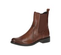 CAPRICE 9-25304-41, Stivaletti piatti con lacci Donna, Marrone (Cognac Nappa), 38.5 EU
