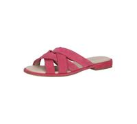 CAPRICE Ciabatte da donna in pelle estive, Rosa (Pink Suede), 40 EU