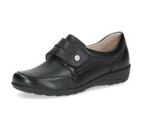 CAPRICE Comfort Mocassini da Donna in Pelle Larghezza H, Nero (Black Nappa), 36 EU