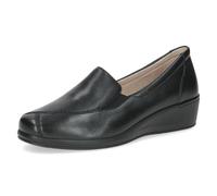 CAPRICE Comfort Mocassini da Donna in Pelle Larghezza H, Nero (Black Nappa), 42 EU