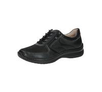 CAPRICE Comfort Sneaker da Donna Bassi con Cerniera Tempo Libero, Nero (Black Comb), 38 EU
