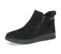 CAPRICE Comfort Stivaletti da donna in pelle larghezza H, Nero (Black Comb), 41 EU