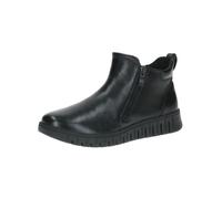 CAPRICE Comfort Stivaletti da donna in pelle larghezza H, Nero (Black Nappa), 39 EU