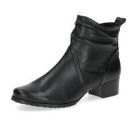 CAPRICE Comfort Stivaletti da donna in pelle larghezza H, Nero (Black Nappa), 40 EU