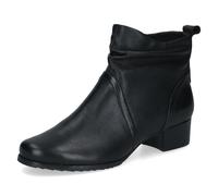 CAPRICE Comfort Stivaletti da donna in pelle larghezza H, Nero (Black Nappa), 42 EU