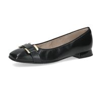 CAPRICE Damen 9-22101-45, Ballerine Donna, Nappa Nera, 39 EU