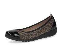 CAPRICE Damen 9-22103-41, Ballerine Donna, Black Leo Comb, 42 EU