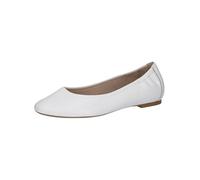 CAPRICE Damen 9-22111-44, Ballerine Donna, White Nappa, 38 EU