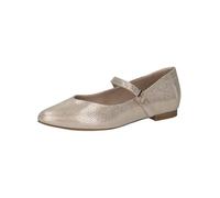 CAPRICE Damen 9-22112-44, Ballerine Donna, Offwh/Lt Gold, 38 EU