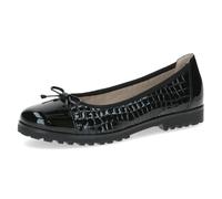 CAPRICE Damen 9-22150-45, Ballerine Donna, Black Croco, 40 EU