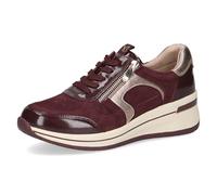 CAPRICE Damen 9-23300-44, Scarpe da Ginnastica Donna, Bordeaux Comb, 41 EU Larga