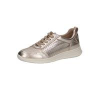 CAPRICE Damen 9-23502-44, Scarpe da Ginnastica Donna, Metallo Platino, 42 EU