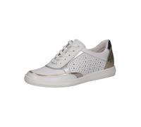 CAPRICE Damen 9-23708-44, Scarpe da Ginnastica Donna, White/Silver, 39 EU
