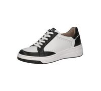 CAPRICE Damen 9-23714-44, Scarpe da Ginnastica Donna, Bianco Nero, 36 EU