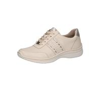 CAPRICE Damen 9-23717-44, Scarpe da Ginnastica Donna, Cream Gold, 40 EU Larga