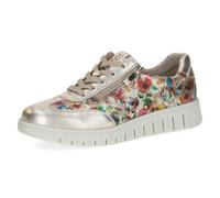 CAPRICE Damen 9-23761-46, Scarpe da Ginnastica Donna, Flower Metal, 36 EU Larga