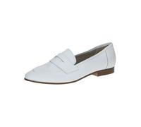 CAPRICE Damen 9-24200-44, Mocassino Donna, White Nappa, 41 EU