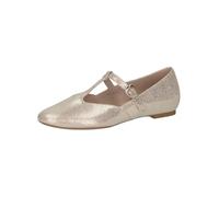 CAPRICE Damen 9-24203-44, Mocassino Donna, Offwh/Lt Gold, 38 EU