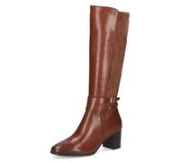 CAPRICE Damen 9-25501-45, Stivali ad Altezza Ginocchio Donna, Cognac Comb, 41 EU