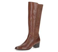 CAPRICE Damen 9-25504-45, Stivali ad Altezza Ginocchio Donna, Cognac Comb, 41 EU
