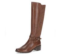 CAPRICE Damen 9-25600-43, Stivali alla Moda Donna, Cognac Comb, 39 EU