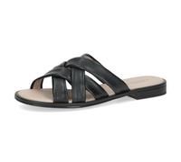CAPRICE Damen 9-27101-44, Pantofole Piatte Donna, Nappa Nera, 38 EU