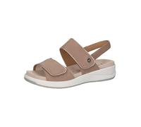 CAPRICE Damen 9-27201-44, Sandali Donna, White Lt Gold, 39 EU