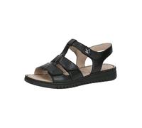 CAPRICE Damen 9-28102-44, Sandali con Zeppa Donna, Black Nappa, 36 EU