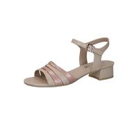 CAPRICE Damen 9-28206-44, Sandali con Tacco Donna, Beige/Pink, 36 EU