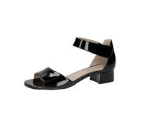 CAPRICE Damen 9-28212-42, Sandali con Tacco Donna, Black Patent, 37.5 EU