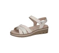 CAPRICE Damen 9-28713-44, Sandali Bassi Donna, Offwhite Comb, 38 EU Larga