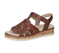 CAPRICE Damen 9-28715-44, Sandali Donna, Cognac Nappa, 39 EU