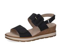 CAPRICE Damen 9-28753-42, Sandali con Zeppa Donna, Ocean Nubuc, 40 EU