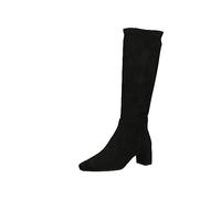 Caprice Damen Long Boot Flat 9-25547-41, Stivali ad Altezza Ginocchio Donna, Black Stretch, 37 EU