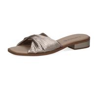 CAPRICE Damen Pantoletten aus Leder mit Blockabsatz