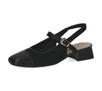 CAPRICE décolleté da donna con tacco, Nero (BLACK COMB), 37,5 EU