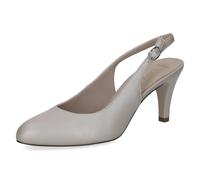 CAPRICE décolleté da Donna in Pelle, Grigio (Stone Perlato), 37 EU