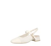 CAPRICE décolleté da Donna con Tacco, Giallo (Vanilla/OFFWH.), 38 EU