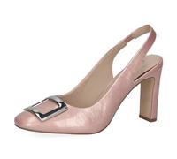 CAPRICE Décolleté Slingback da Donna in Pelle Eleganti, Rosa (Past.Pink Napl), 41 EU