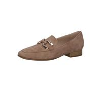 CAPRICE Donna 9-24201-42, Mocassino Basso, Tortora Snake, 42 EU